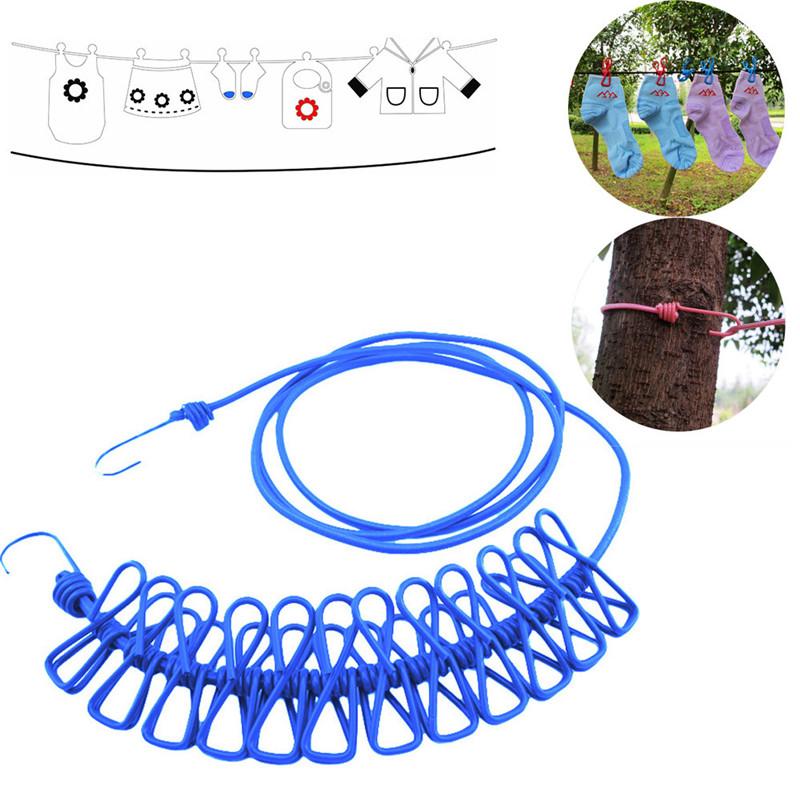 Portable Elastic Clothesline