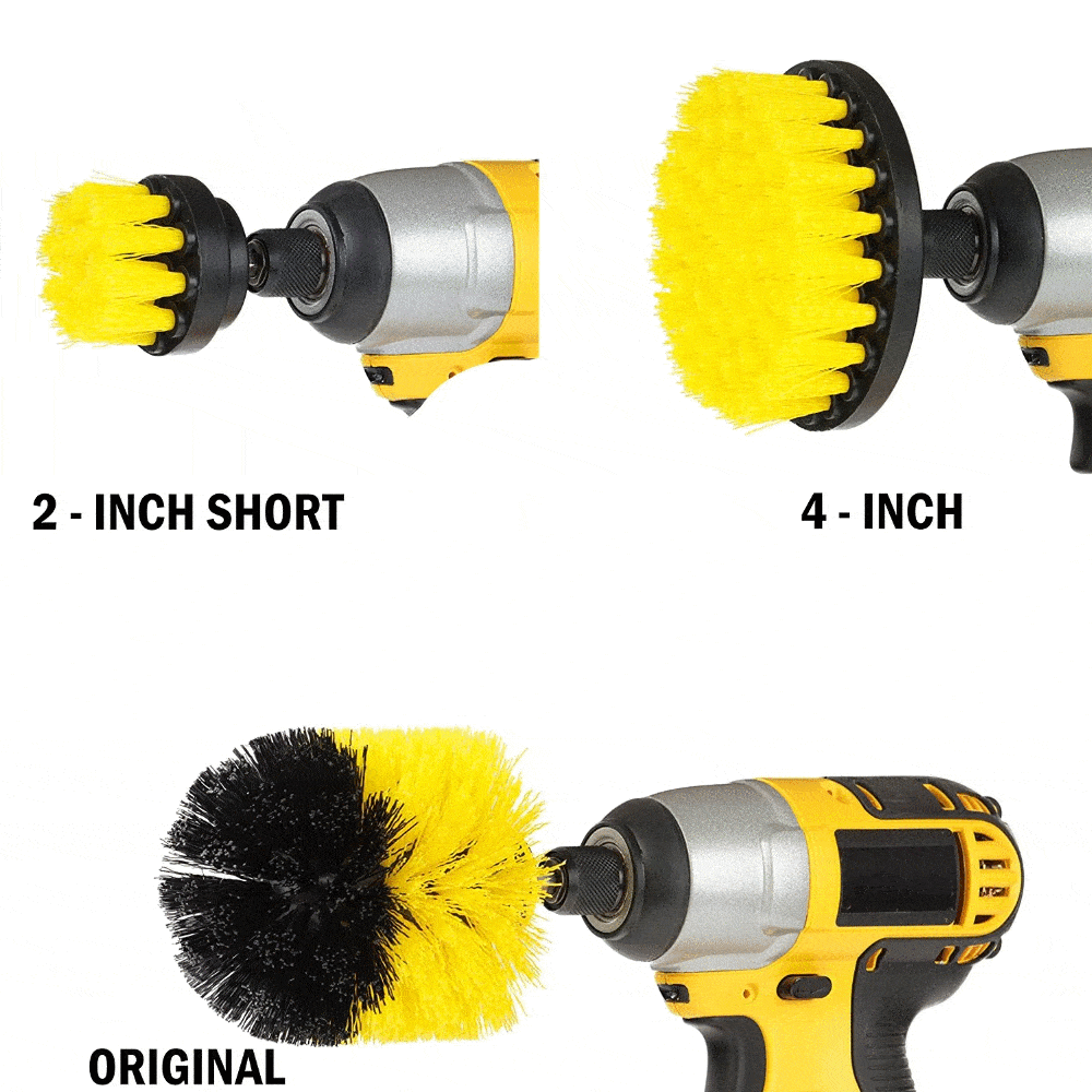 Power Scrubber Brush Set
