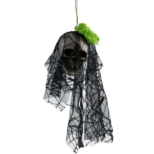 Skull Bride Halloween Decoration