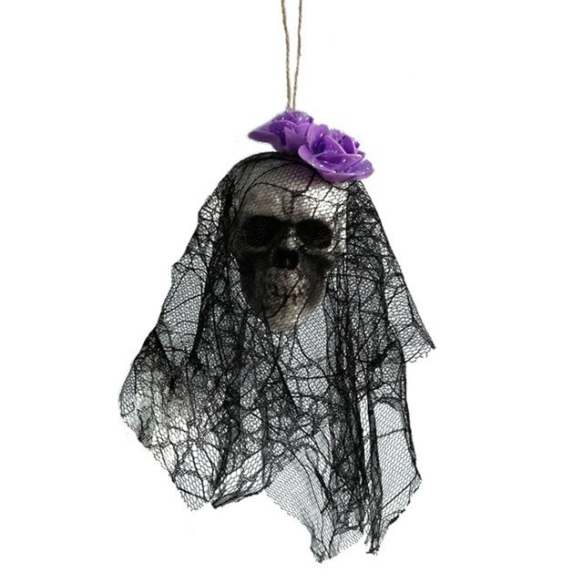 Skull Bride Halloween Decoration