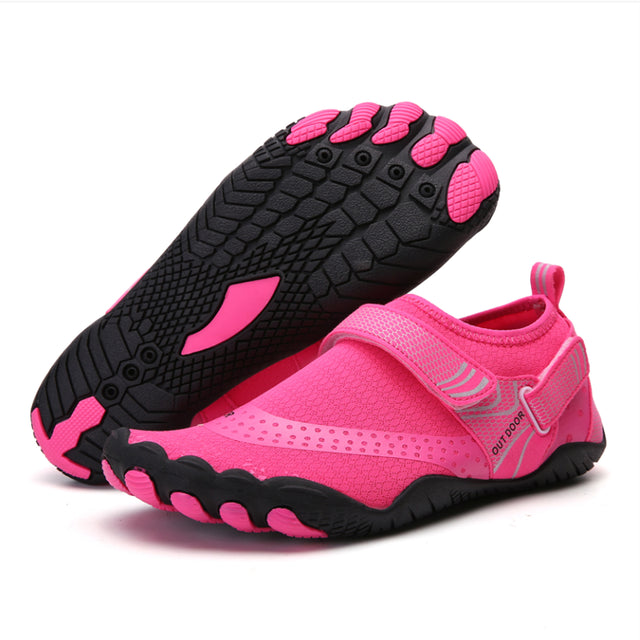 BREATHING DOUBLE BUCKLES UNISEX WATER SHOES