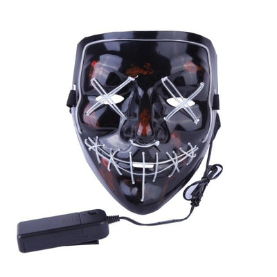 Scary Halloween Party Masks With LED Light