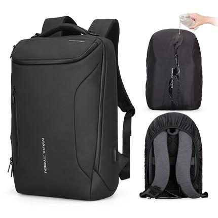 Anti-Thief USB Charging Minimalist Travel Backpack for Men