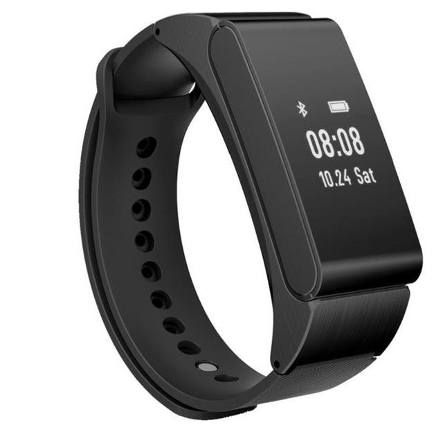 Fitness Tracker Wristband With Bluetooth Headset