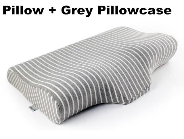 Silicone Gel, Memory Foam Orthopedic Pillow for Neck Pain