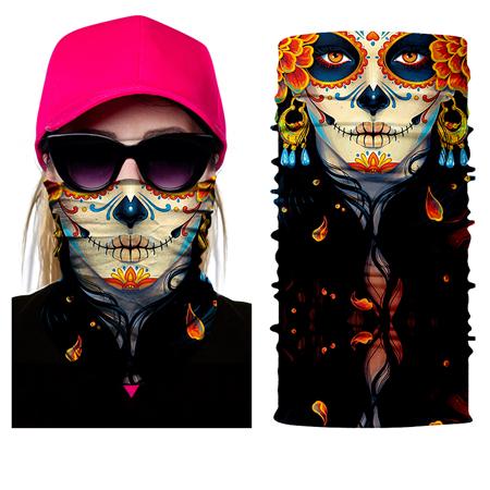 Skull Clown Motorbike Balaclava Face Mask