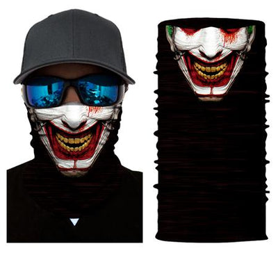 Skull Clown Motorbike Balaclava Face Mask