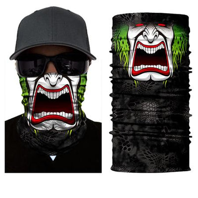 Skull Clown Motorbike Balaclava Face Mask