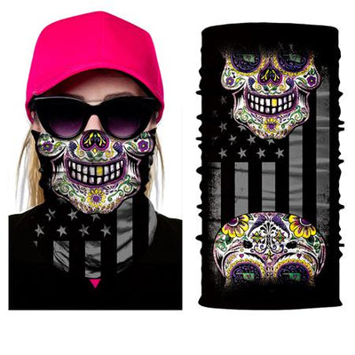 Skull Clown Motorbike Balaclava Face Mask