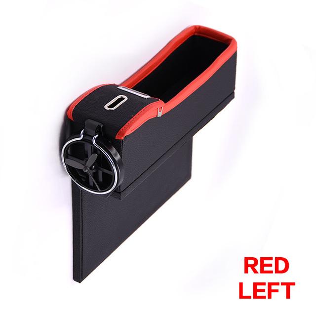 Car Seat Drink Holder, Storage Box For Phone, Card, Coins