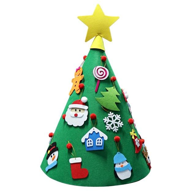DIY Felt Christmas Tree For Toddlers