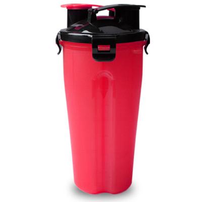2-in-1 Dog Travel Bottle, Pet Feeder And Water Bowl