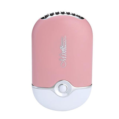 Mini Portable Hand-Held Desk Air Conditioner Fan