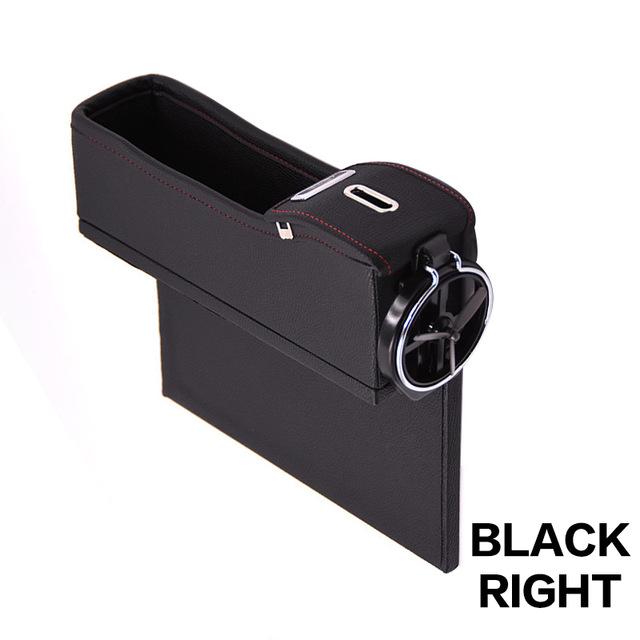 Car Seat Drink Holder, Storage Box For Phone, Card, Coins