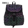 Luminous Folding Female Backpack, Teen School Bag For Girls