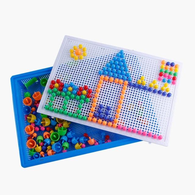 100+Pcs 3D Wooden Magnetic Puzzle Toys For Children