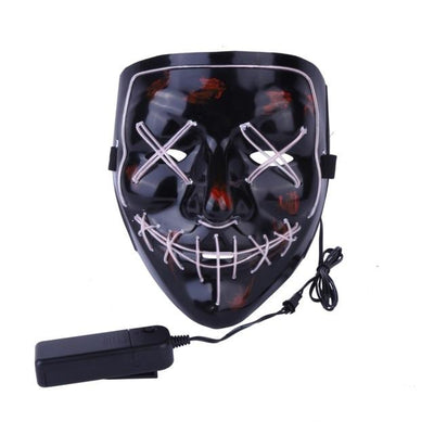 Scary Halloween Party Masks With LED Light