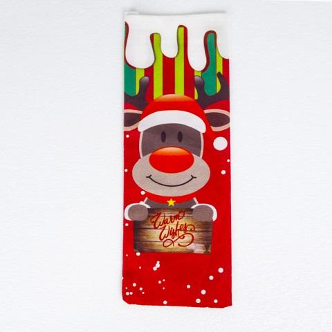 Christmas Wine Bottle Decorations-Bags & Hats