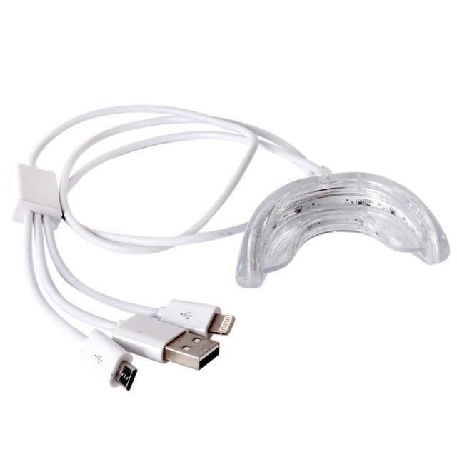 Smartphone-Operated Cold Teeth Whitening Light Kit