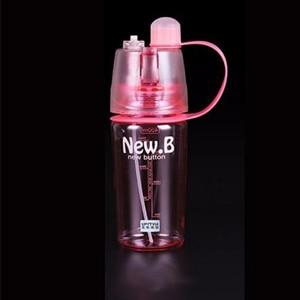 2-in-1 Drinking, Spray Sports Water Bottle